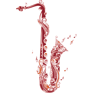 red-saxophone